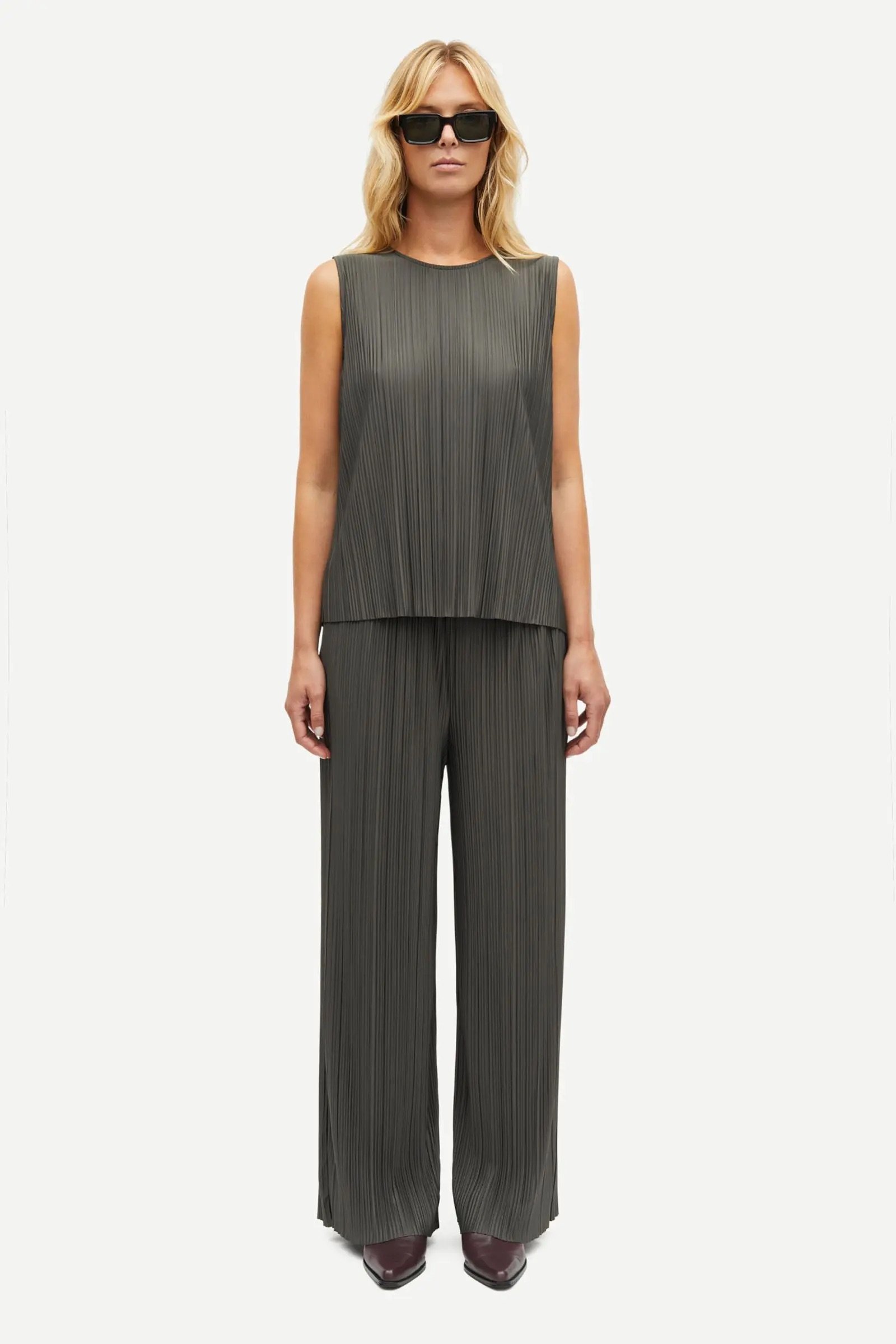 Samsoe Samsoe Hose Uma in Khaki