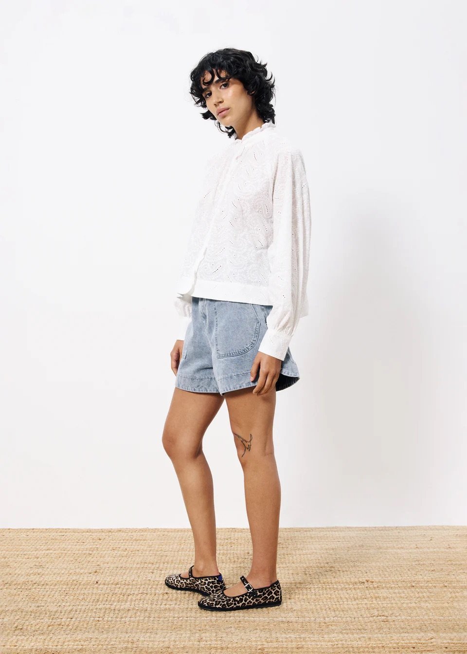 FRNCH Bluse Ecrin in White