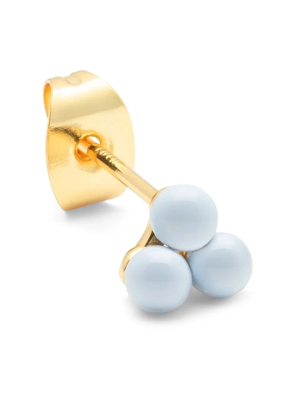 LULU Copenhagen Ohrring Trio in Sky Light Blue