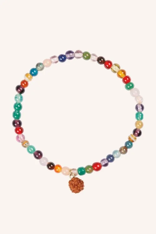 By Bar Armband Rose in Multi