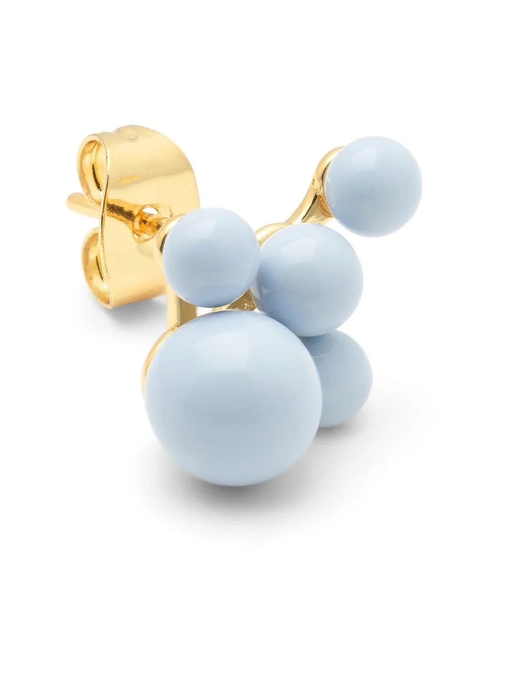 LULU Copenhagen Ohrring Bouquet Cloud in Skyride Blue