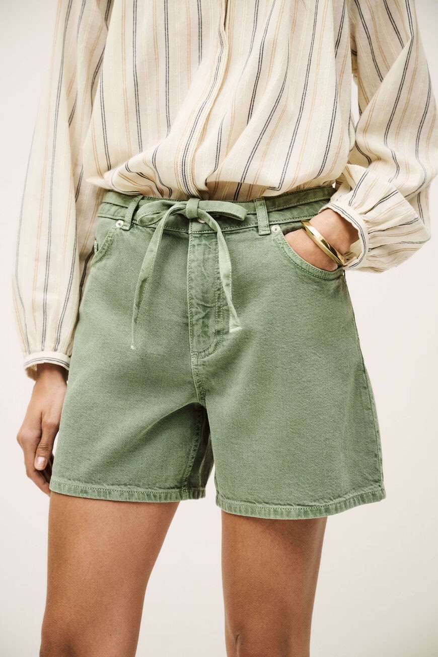 Ba&sh Bermuda Facha in Green