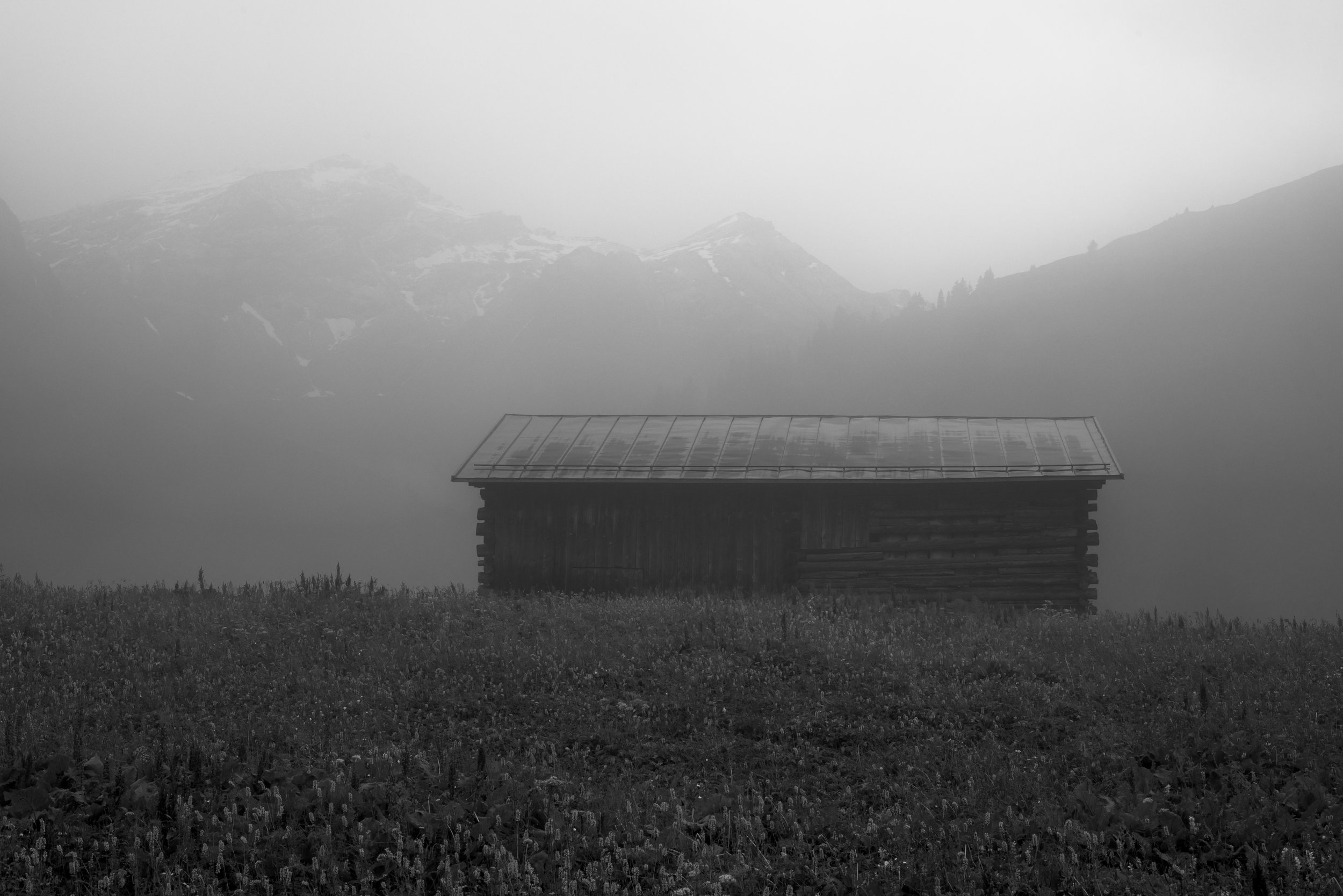 Alphütte, Alp Diesrut, Graubünden
