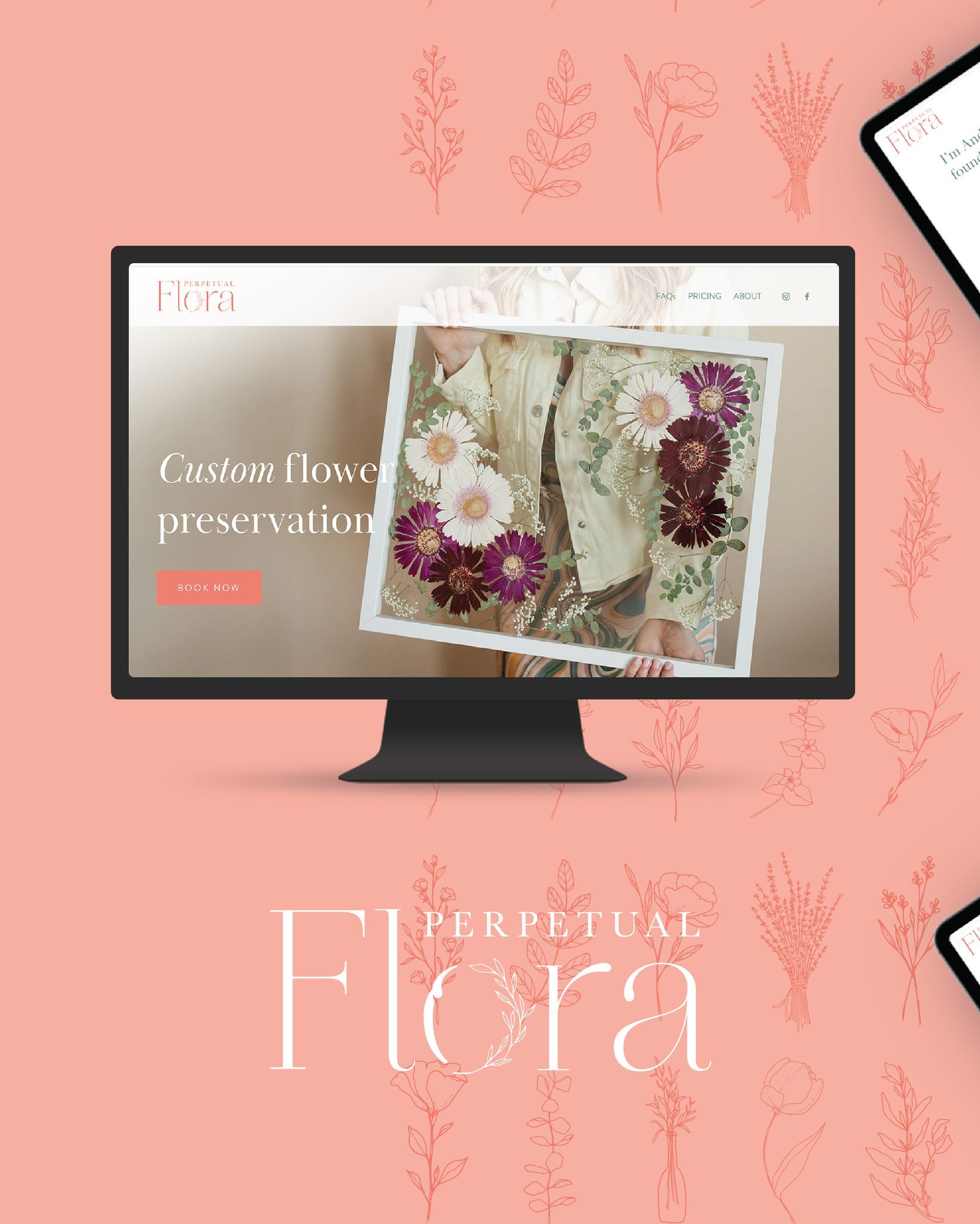 Its launch day for this brand new website for @perpetualflora ✨😎 

Photos 📸 @heathermariephotog