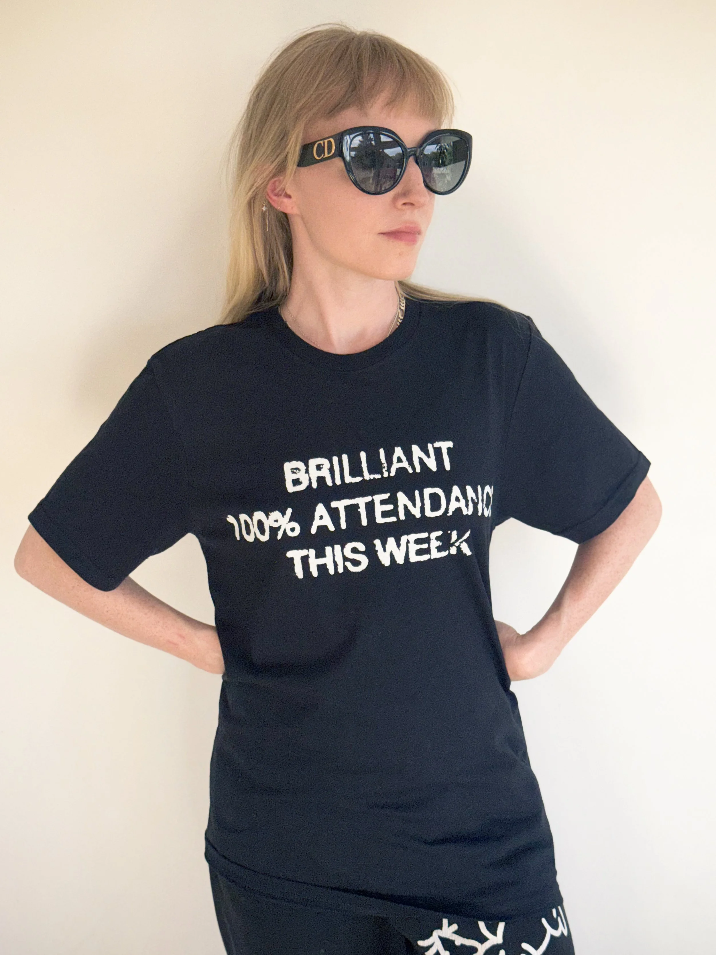 Brilliant 100% Attendance T-shirt