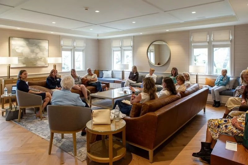The living room at Christ Church Greenwich, CT