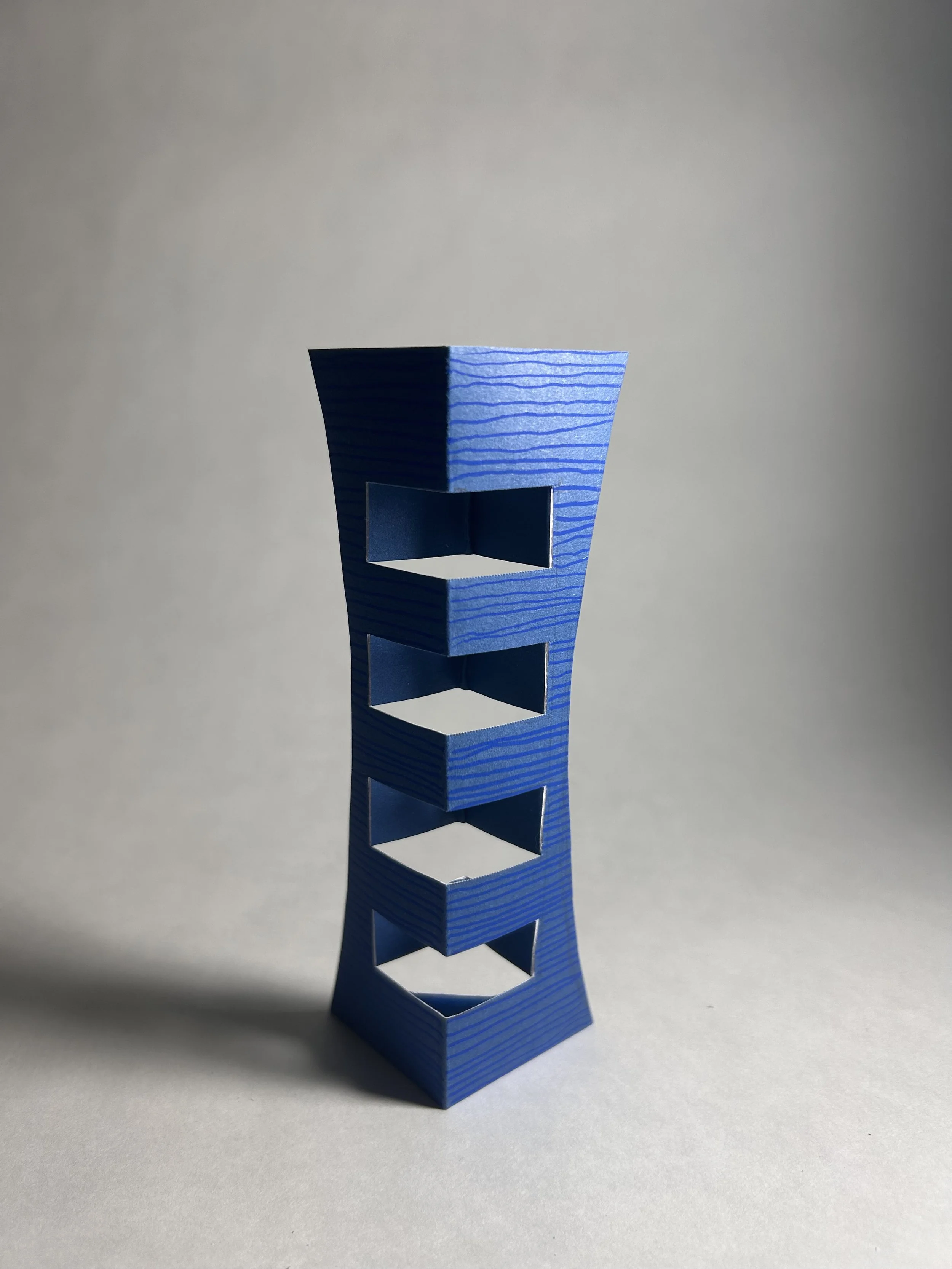 blue stripes 5" x 2" (2026)