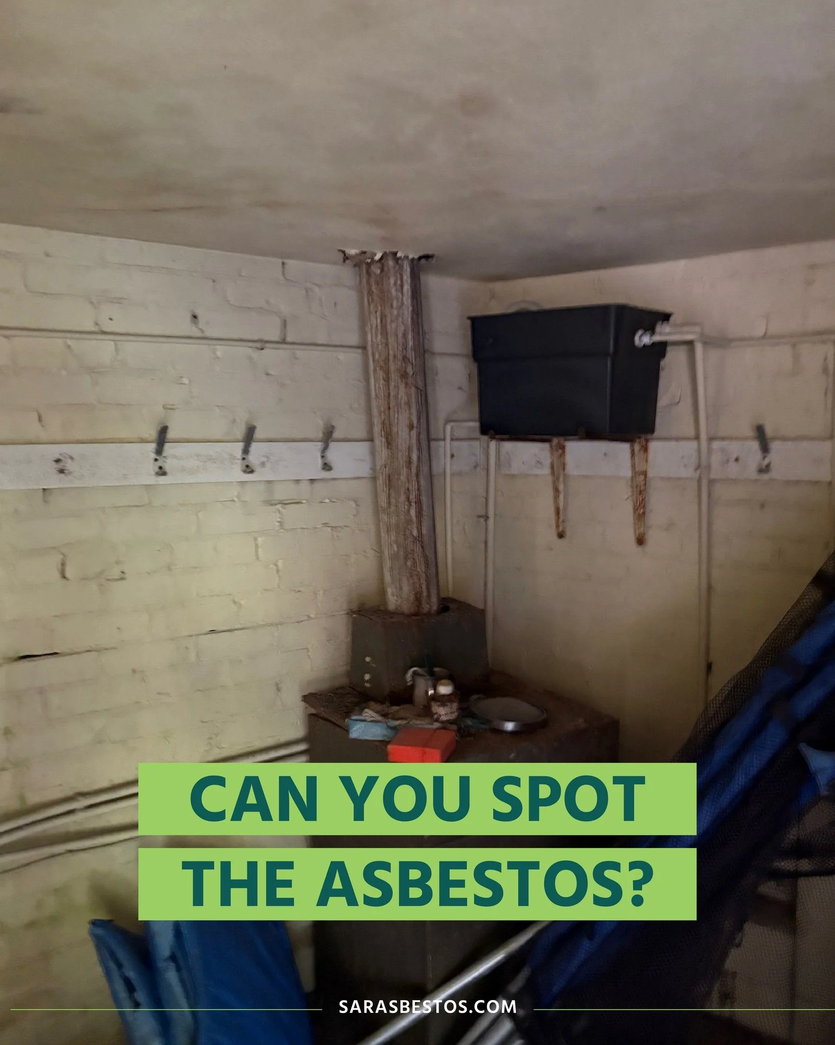 Asbestos awareness test for today. Can you spot it?