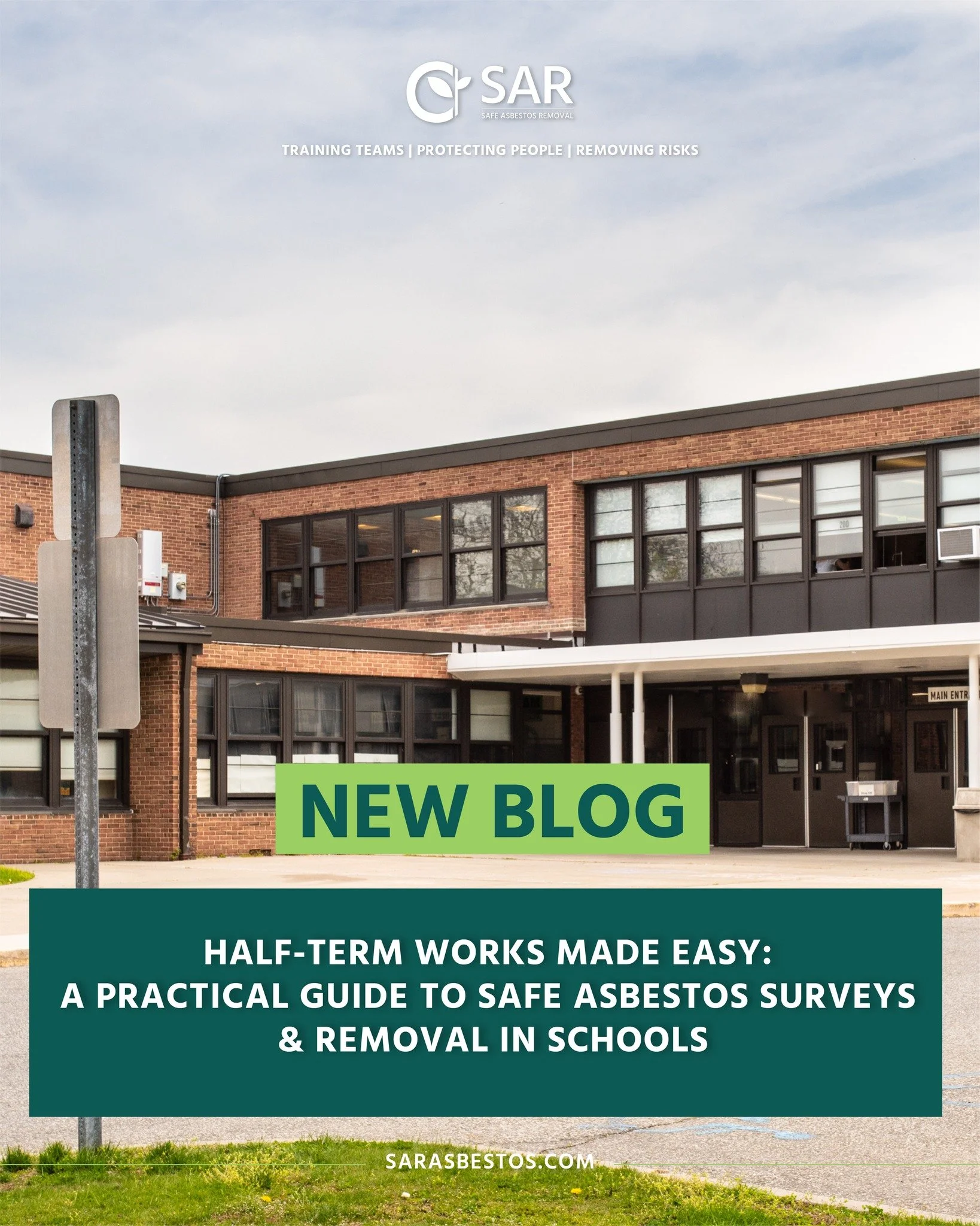 Half-term is the ideal time to tackle asbestos-related works with minimal disruption. ✅

With corridors clear and rooms empty, we can safely access priority areas like ceiling voids, plant rooms, service risers and corridors&mdash;often the exact pla