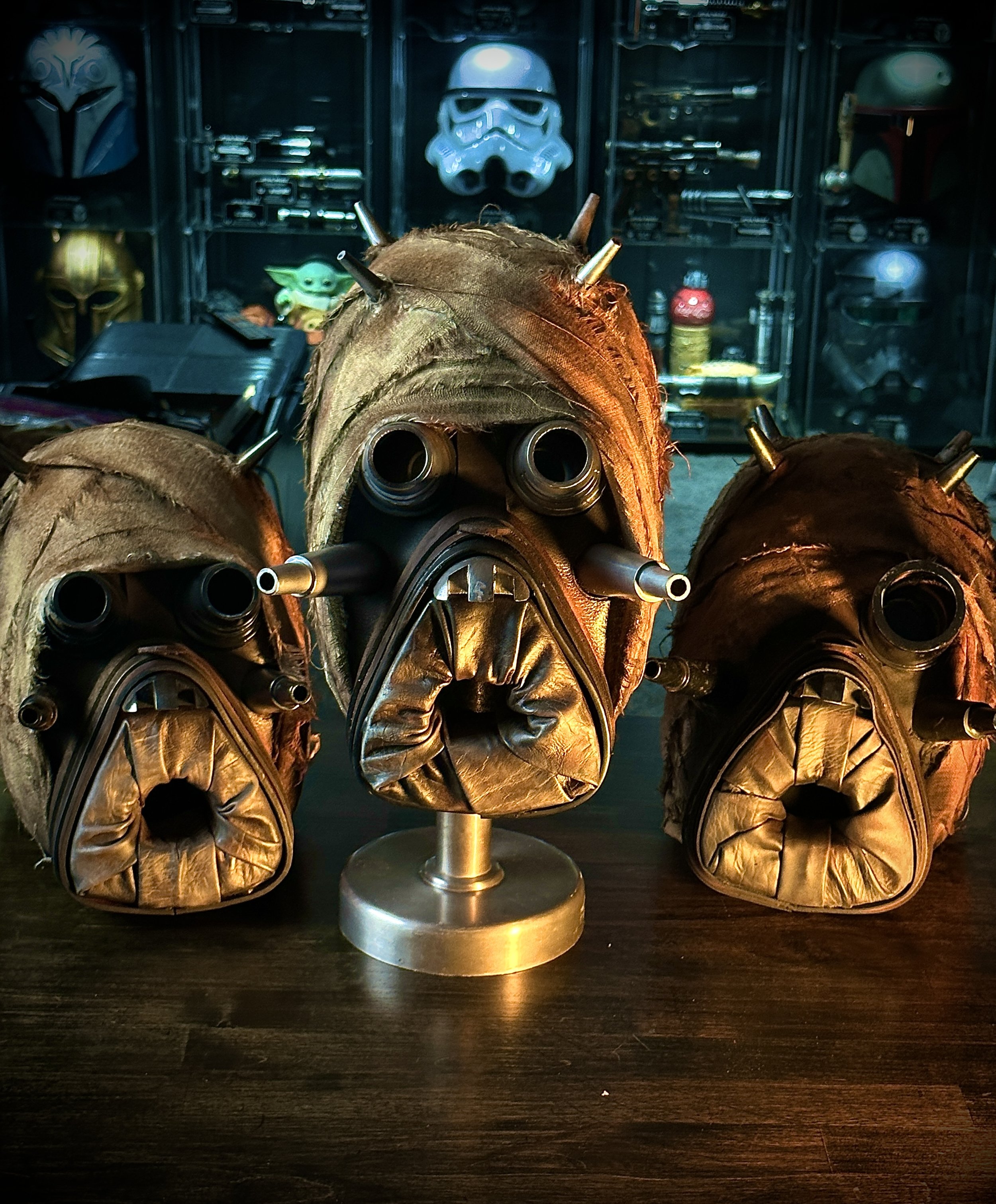 Tuskens, 3D printed and finished by Anchored Rebels.