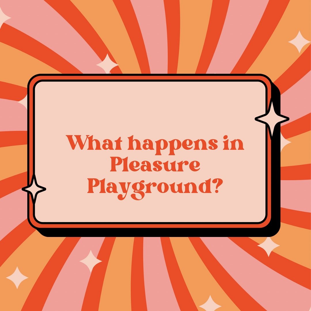I get asked this question often - what is it exactly that you do in Pleasure Playground?

During our time together we will have group exercises and individual exploration.  The group is leveraged as a way to build kinship &amp; provide safety in mirr