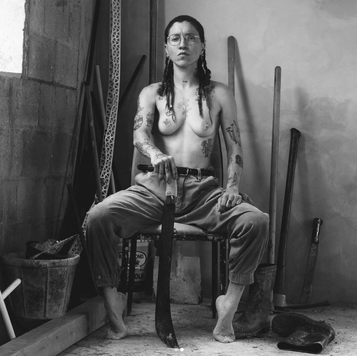 Jiba. Adaira Rojas Santana. 16x24".	Photograph, 2023.