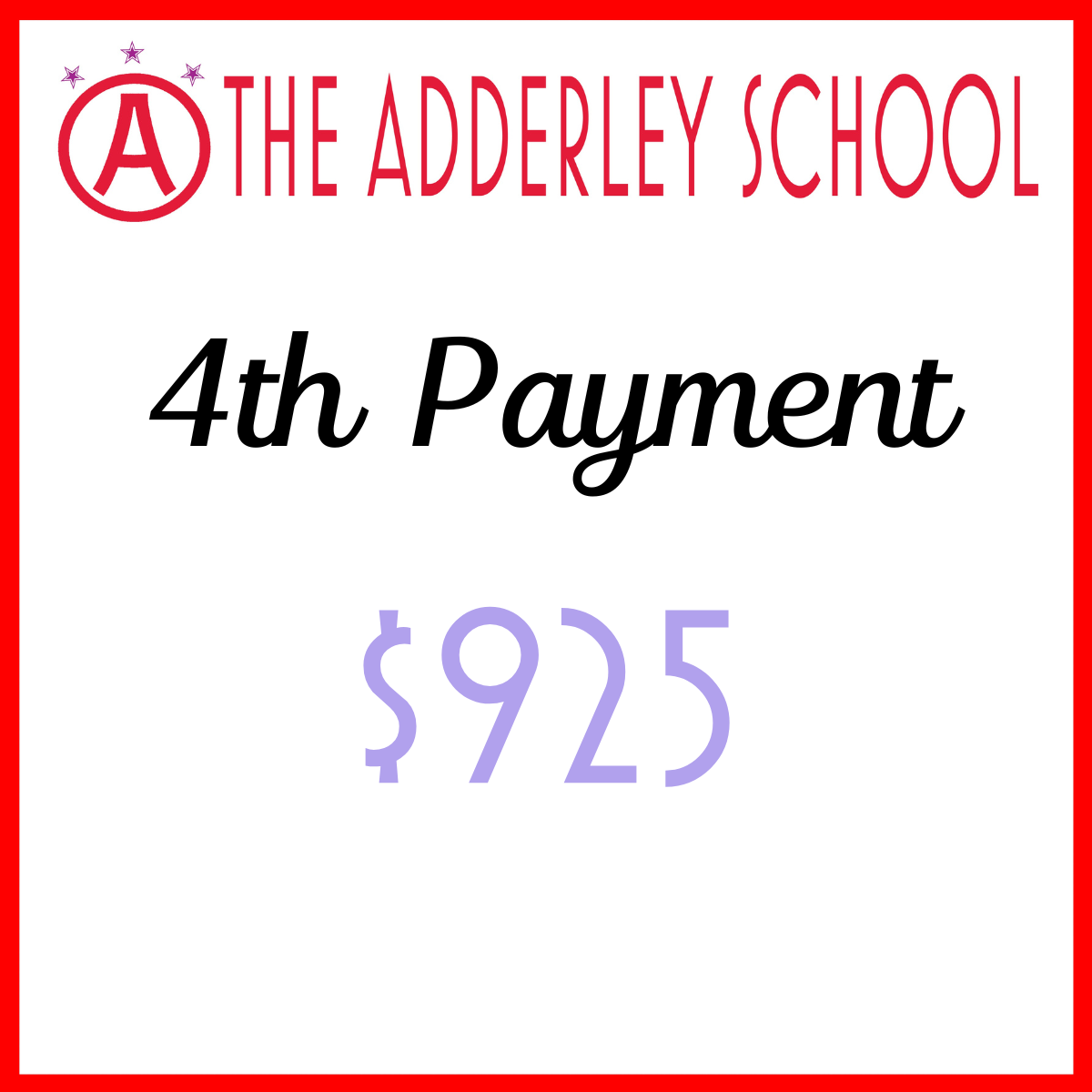 4th Payment
