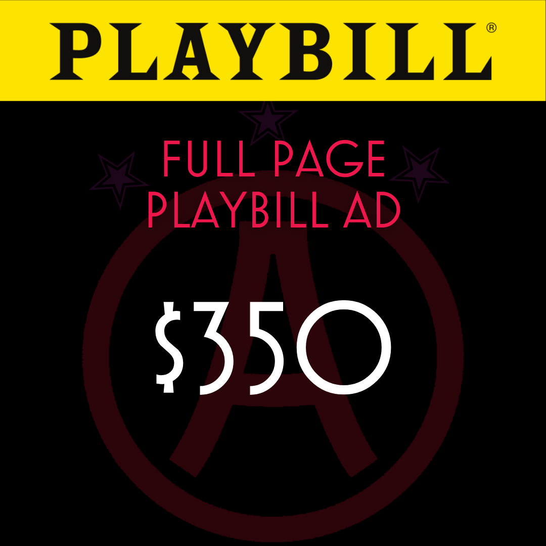 Full Page Playbill Ad