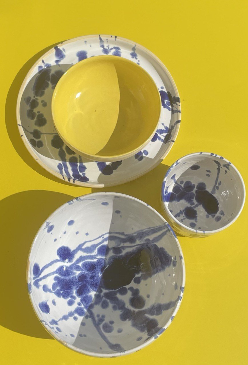 Stoneware (1240°) tableware 2022