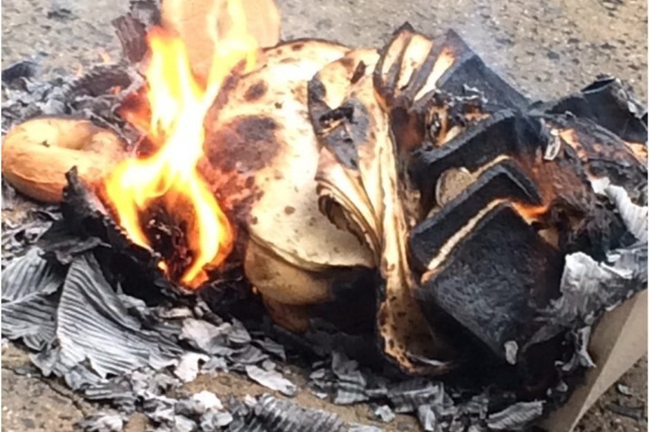 Chametz Burning Ceremony