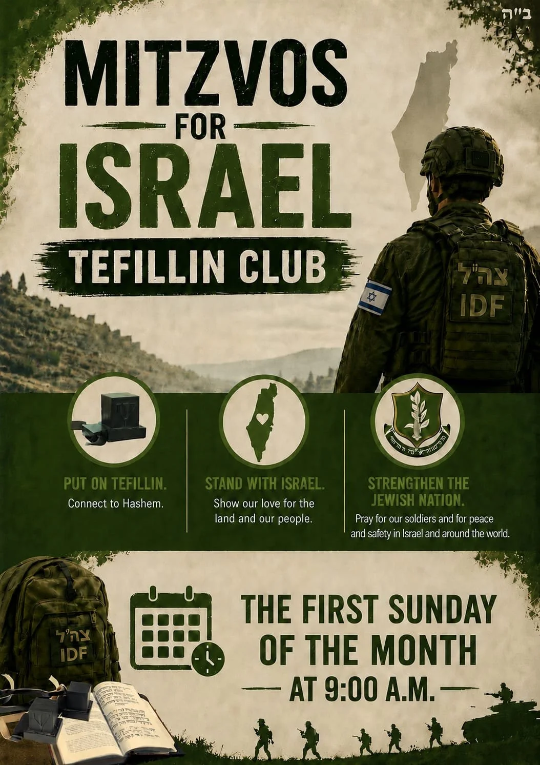Mitzvos for Israel Tefillin Club