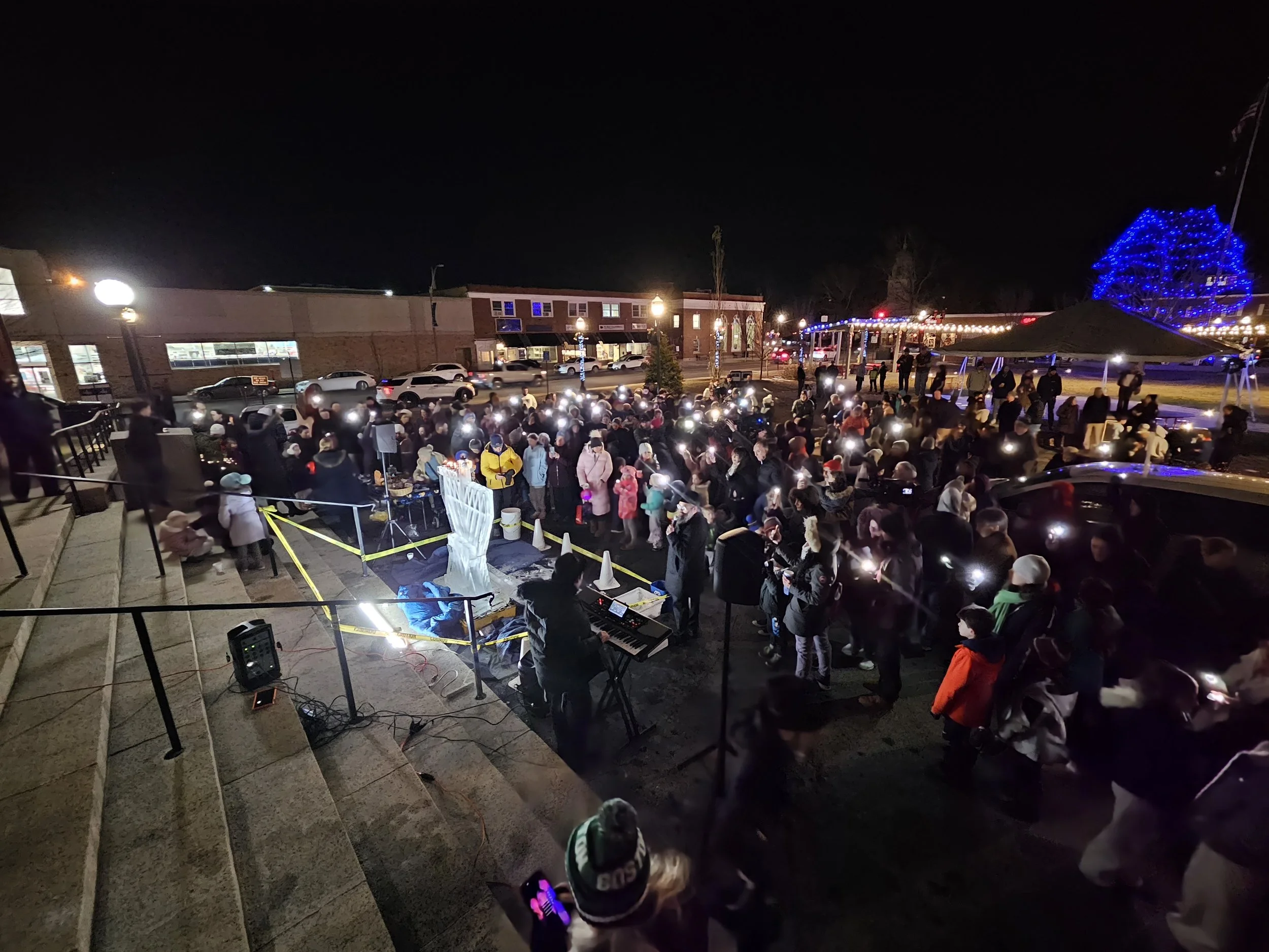 Annual Menorah Lighting Needham Common