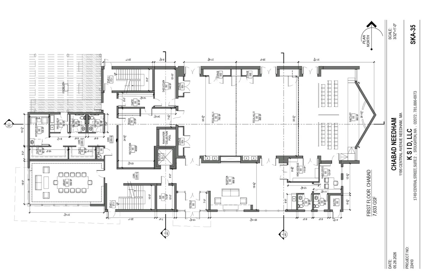 Plan of the main floor