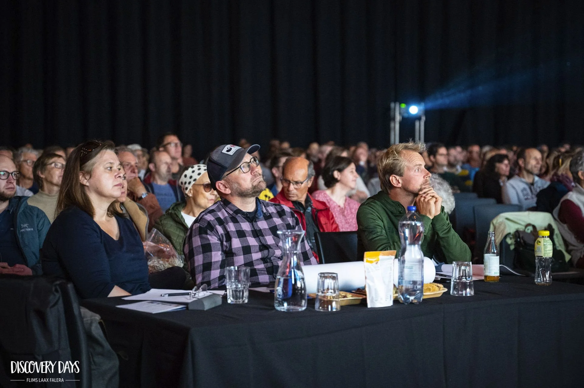 On the Stage during the Discovery Days
