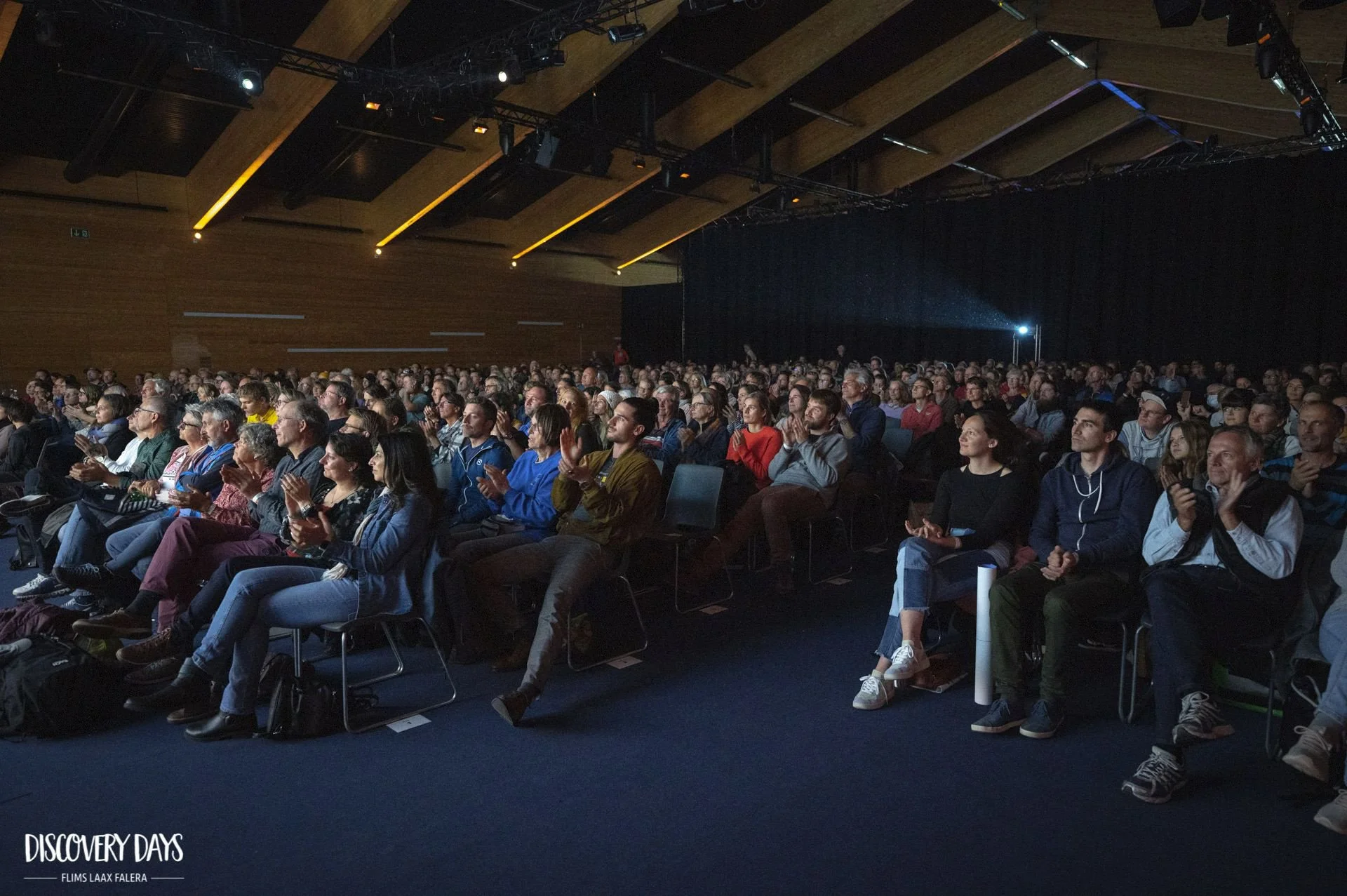 On the Stage during the Discovery Days