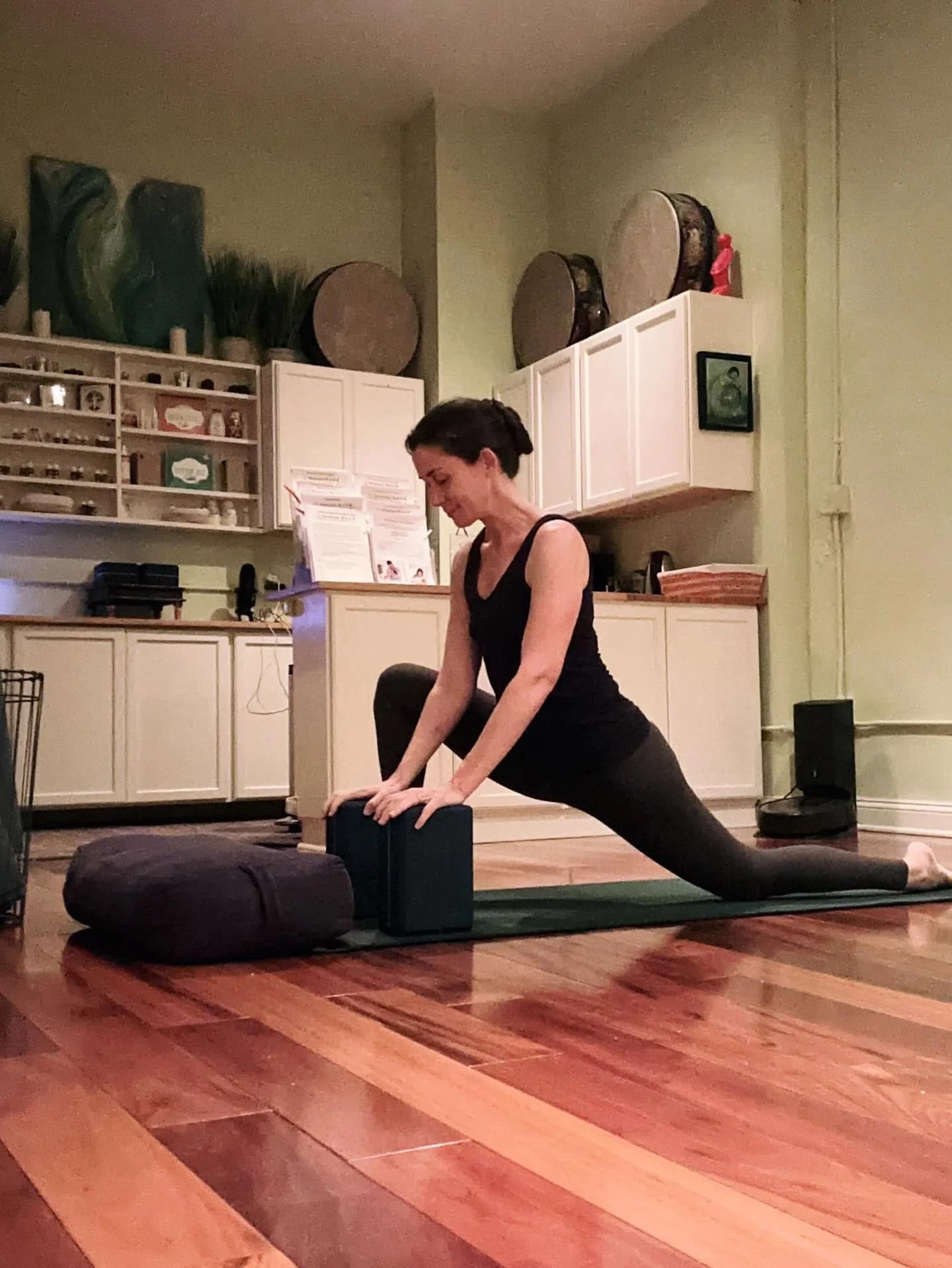 Prenatal is a season for indulging in all the props and landing comfortably with the support you need (both on &amp; off your mat). So grateful to hold space for so many expecting mamas. 💗🤰🏽

Join in person or virtually @montclair_baby Tonight 7:3