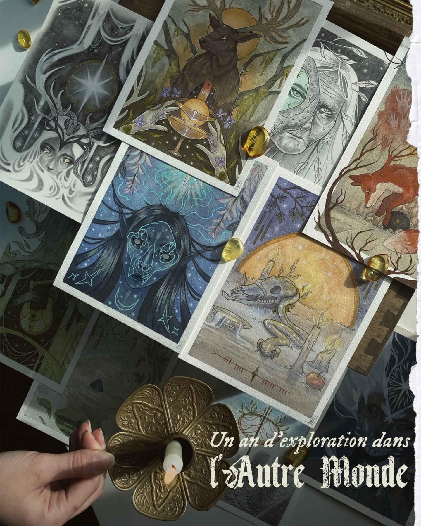 Voil&agrave; un an que j&rsquo;explore divers sujets avec vous, de mani&egrave;re approfondie, pour ensuite les retranscrire en illustrations. Je suis fi&egrave;re de tout le chemin parcouru ces derniers mois &mdash; quelle aventure !

Me suis-tu l&a