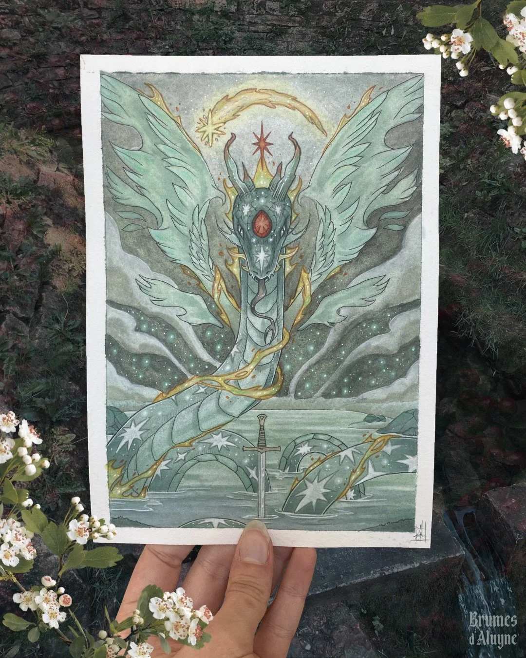 Joyeux 1er Mai et belle arriv&eacute;e en Saison Claire ✨

J&rsquo;ai l&rsquo;impression d&rsquo;arriver &agrave; la fin d&rsquo;un cycle long et difficile, ou les premi&egrave;res respirations sont enfin prises. Le.a serpent.e s&rsquo;est enfoui dan
