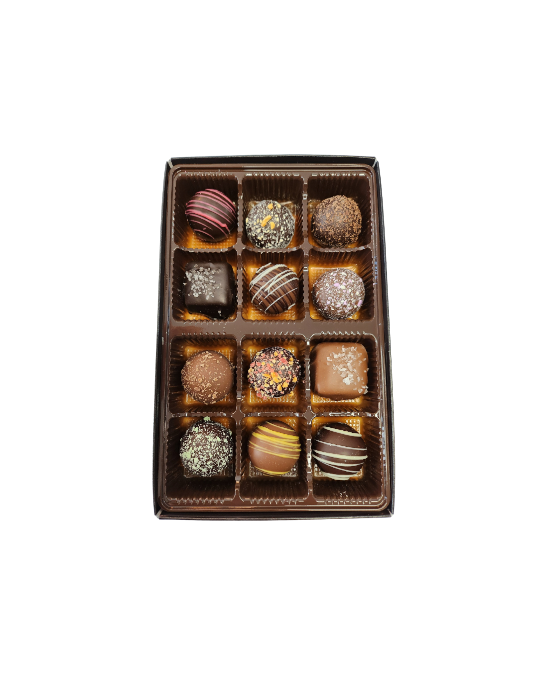 Decadent Variety 12-Pack Chocolate Truffles