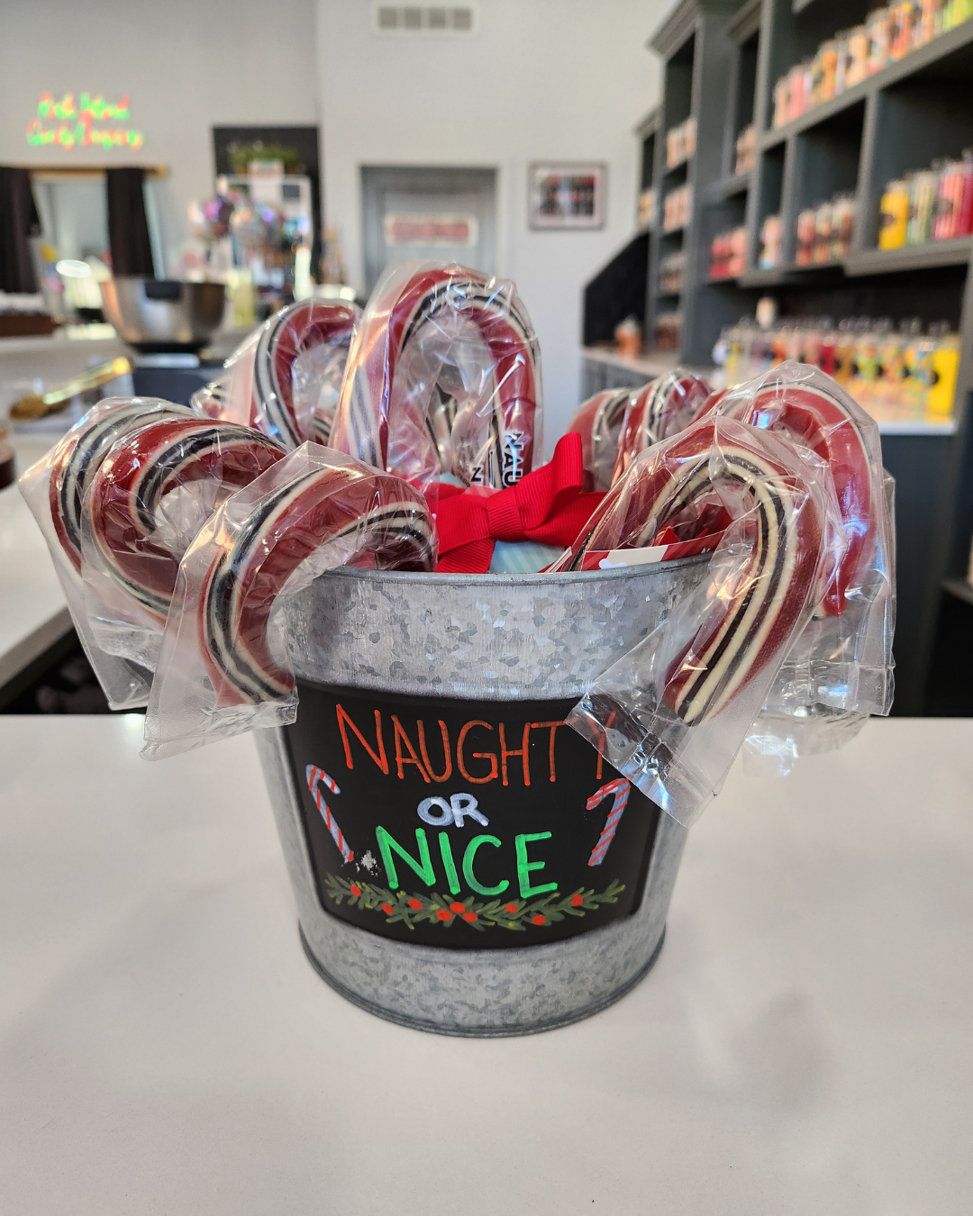 Candy Canes from the North Pole, Santa's Candy Canes, Naughty or Nice