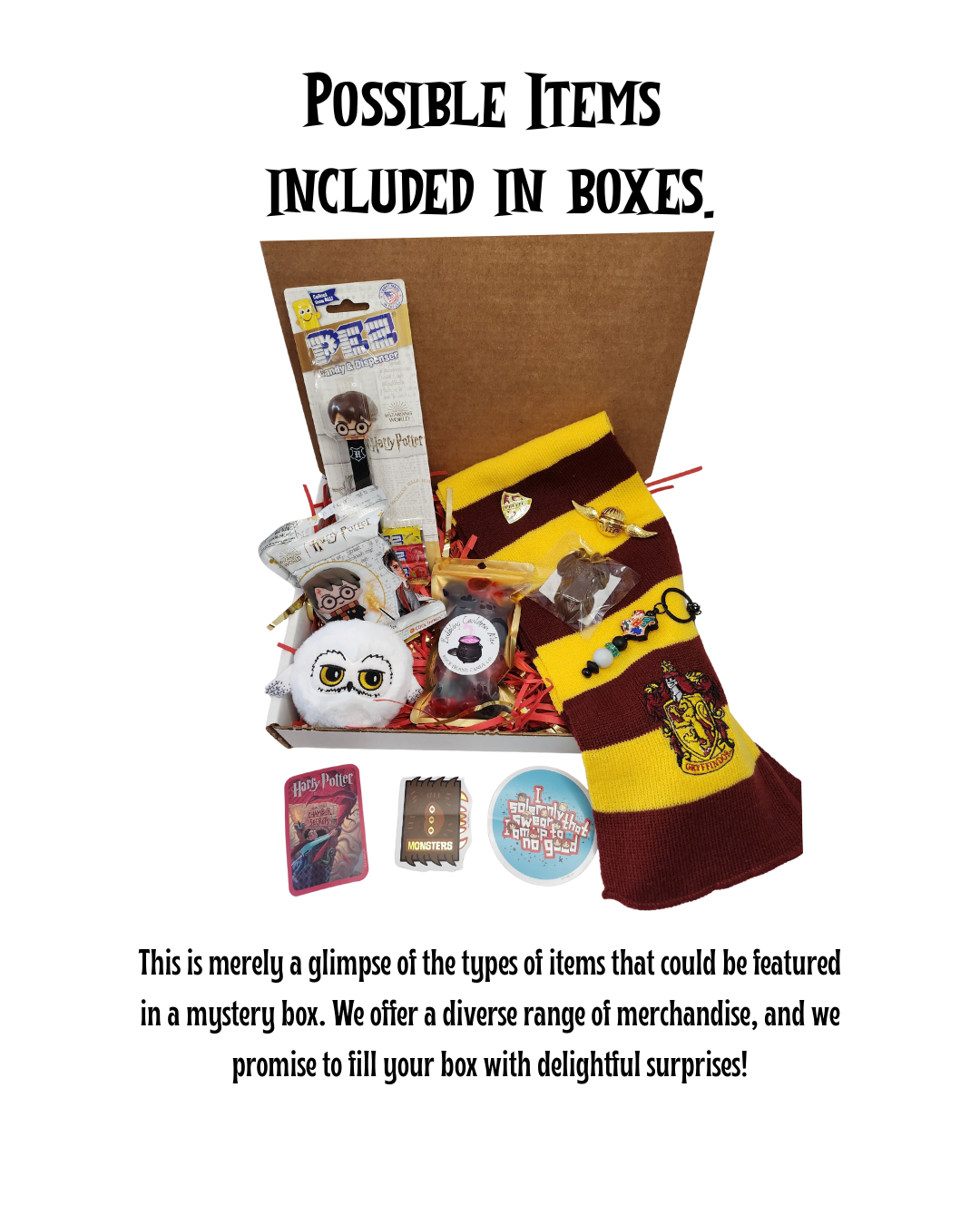 Mystery Gift Box - Wizard Theme