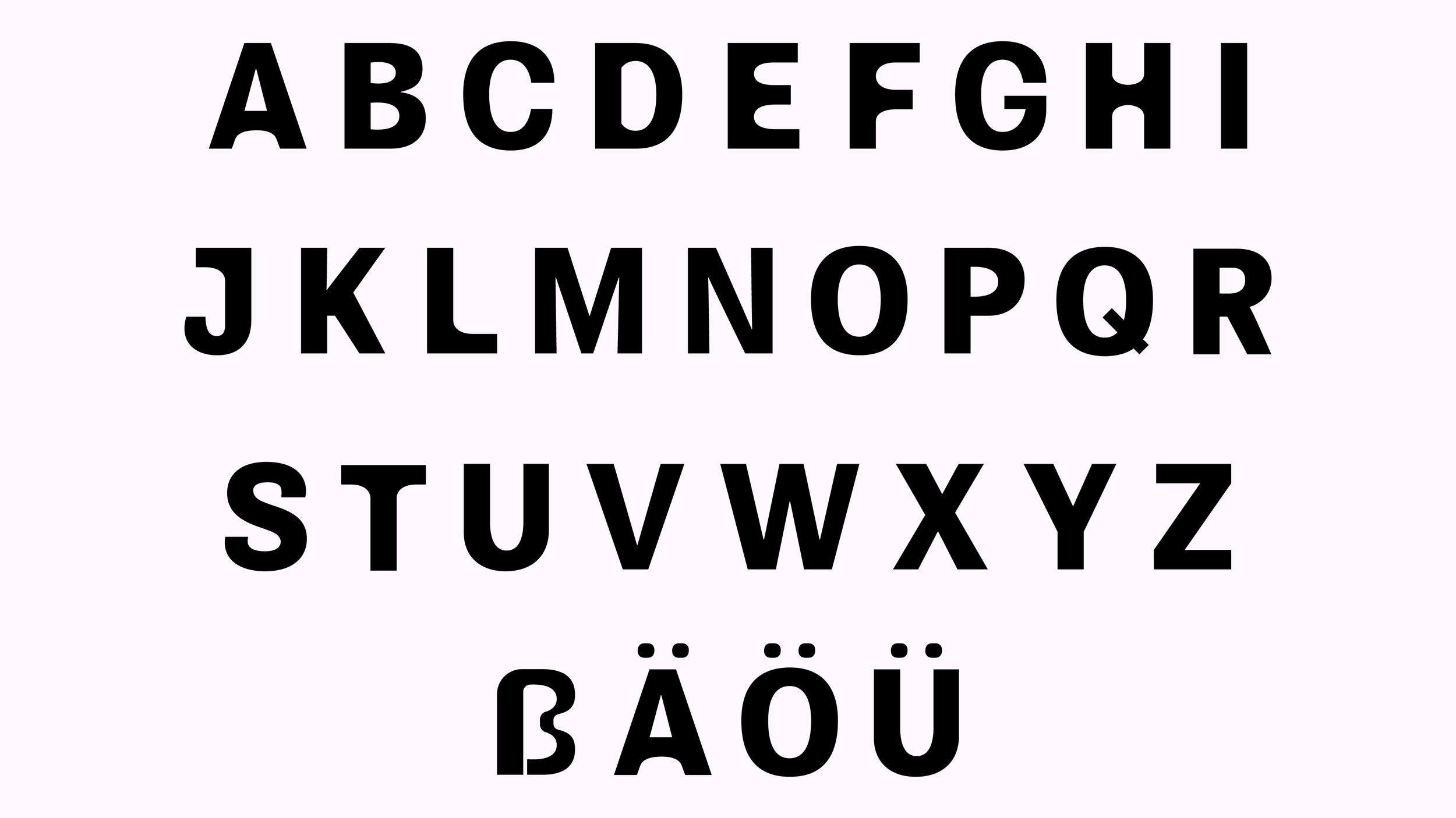 Germany Letering LTRS German Flashcards — Sophia Russo | Graphic Designer