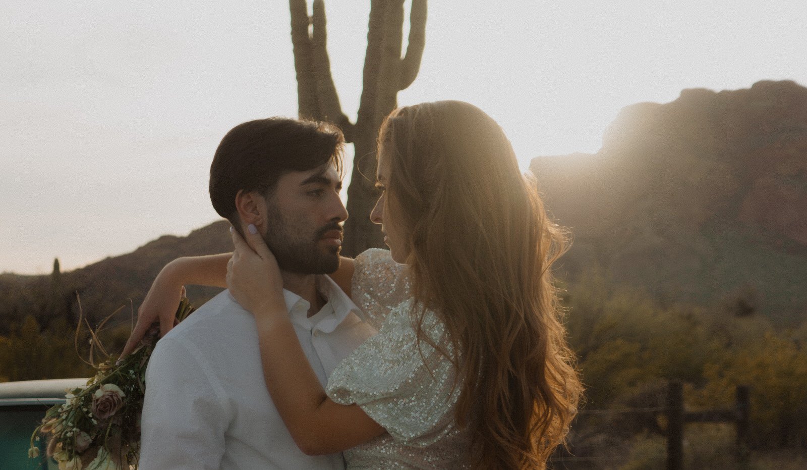 Arizona desert elopement