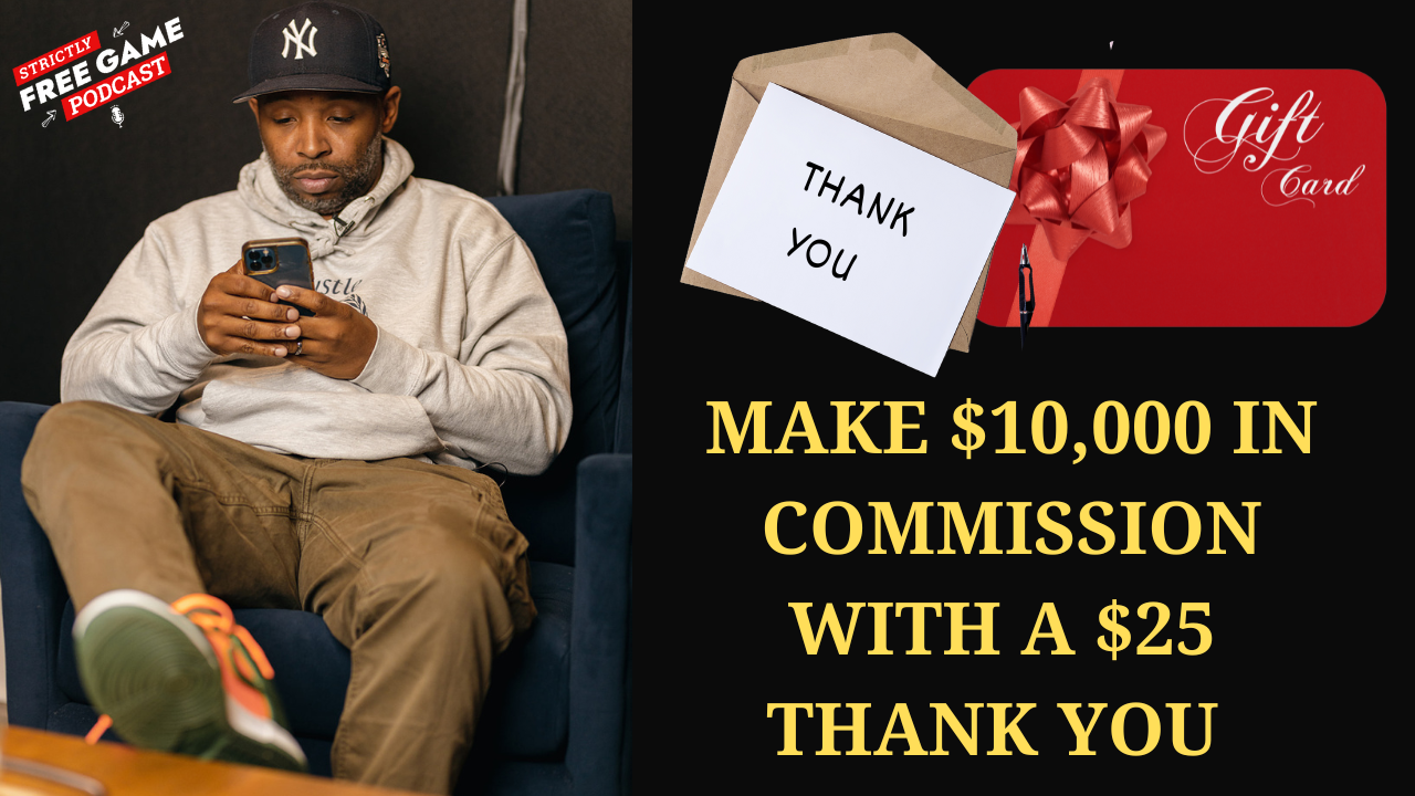 Make $10,000 with a $25 Thank You card!