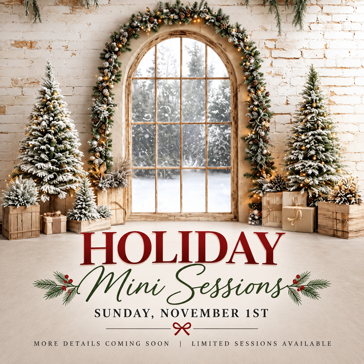 Christmas Limited Edition Sitting