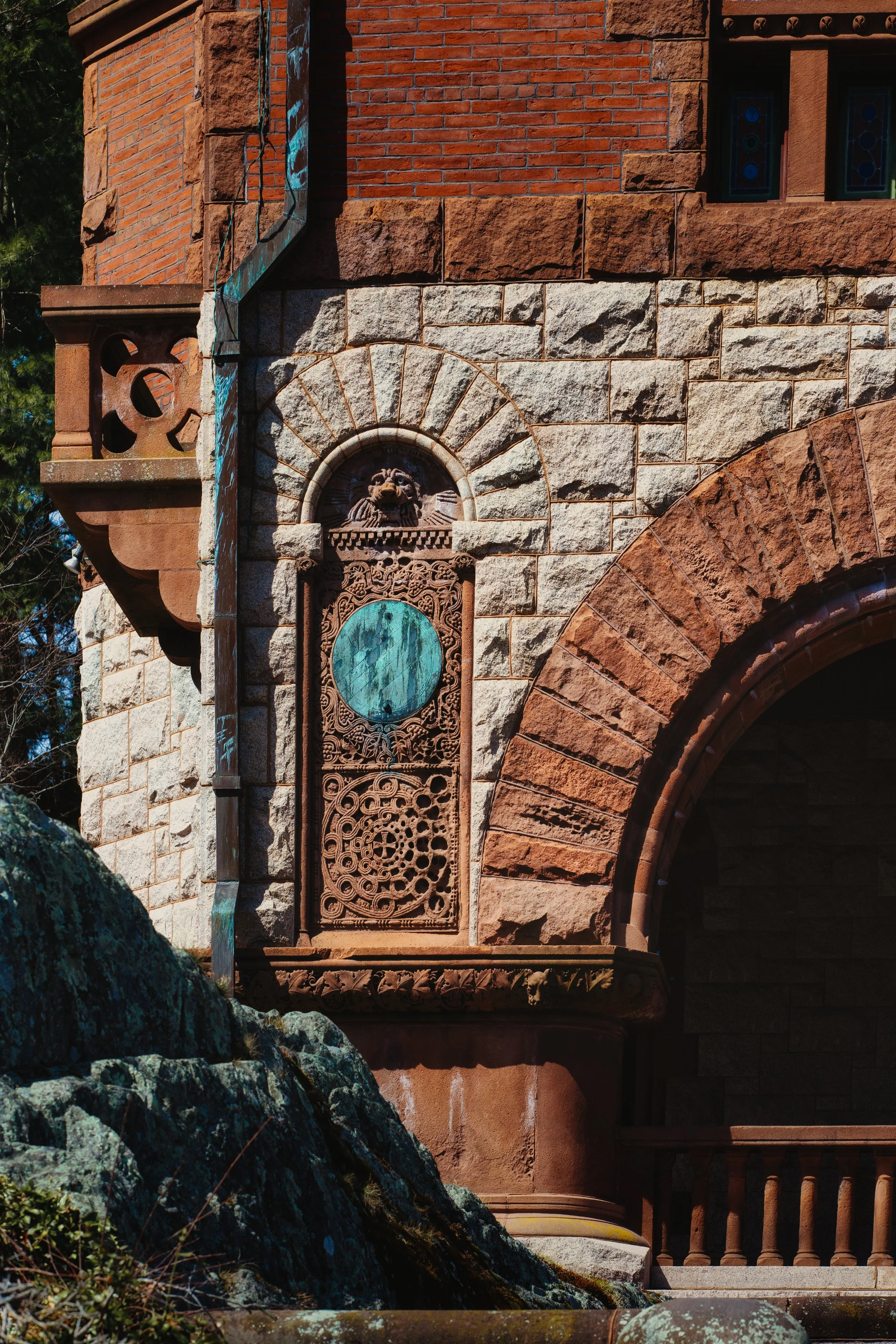 Oakes Ames Memorial Hall Arch