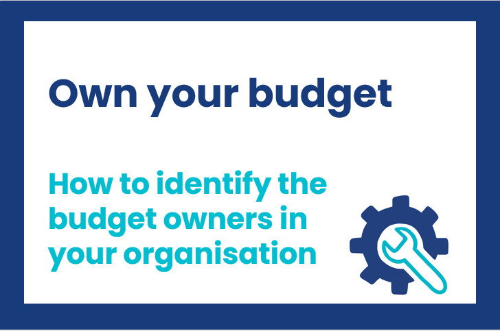 Own Your Budget: Who are the budget owners in your organisation