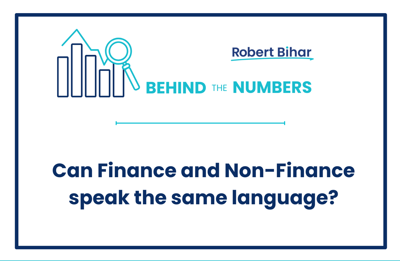 Can Finance and Non-Finance speak the same language?