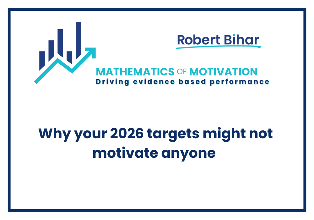 Why your 2026 targets might not motivate anyone.