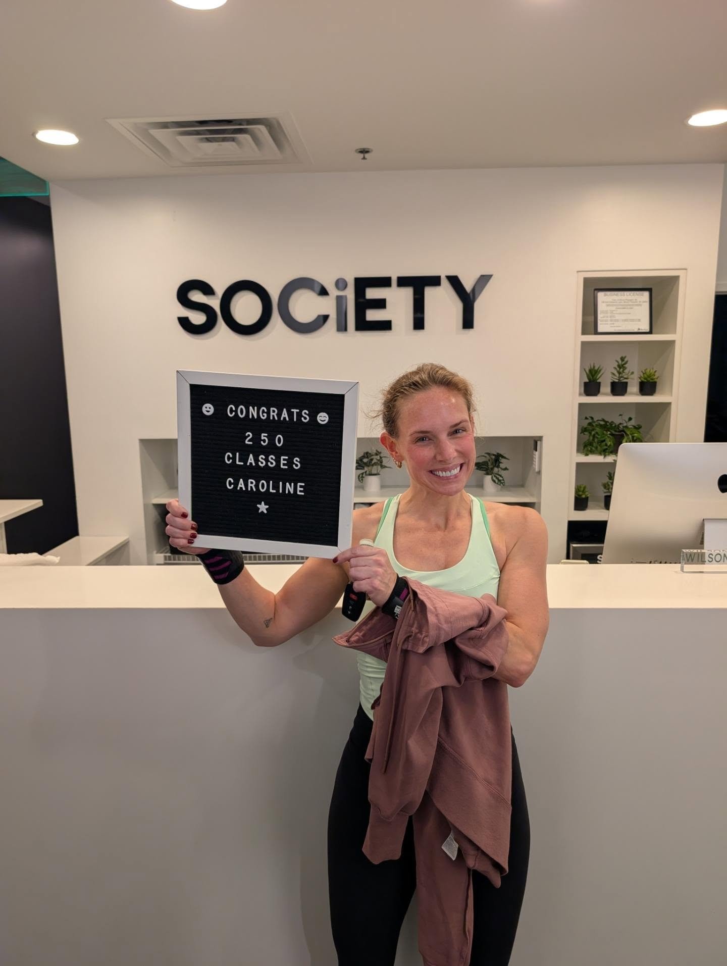 🎉 250 CLASSES IN THE BOOKS! 👏💪

Consistency adds up, and 250 classes is proof of that!

It's the early mornings, the tough workouts, the days when motivation is low, and the decision to show up anyway. Every class is another opportunity to get str