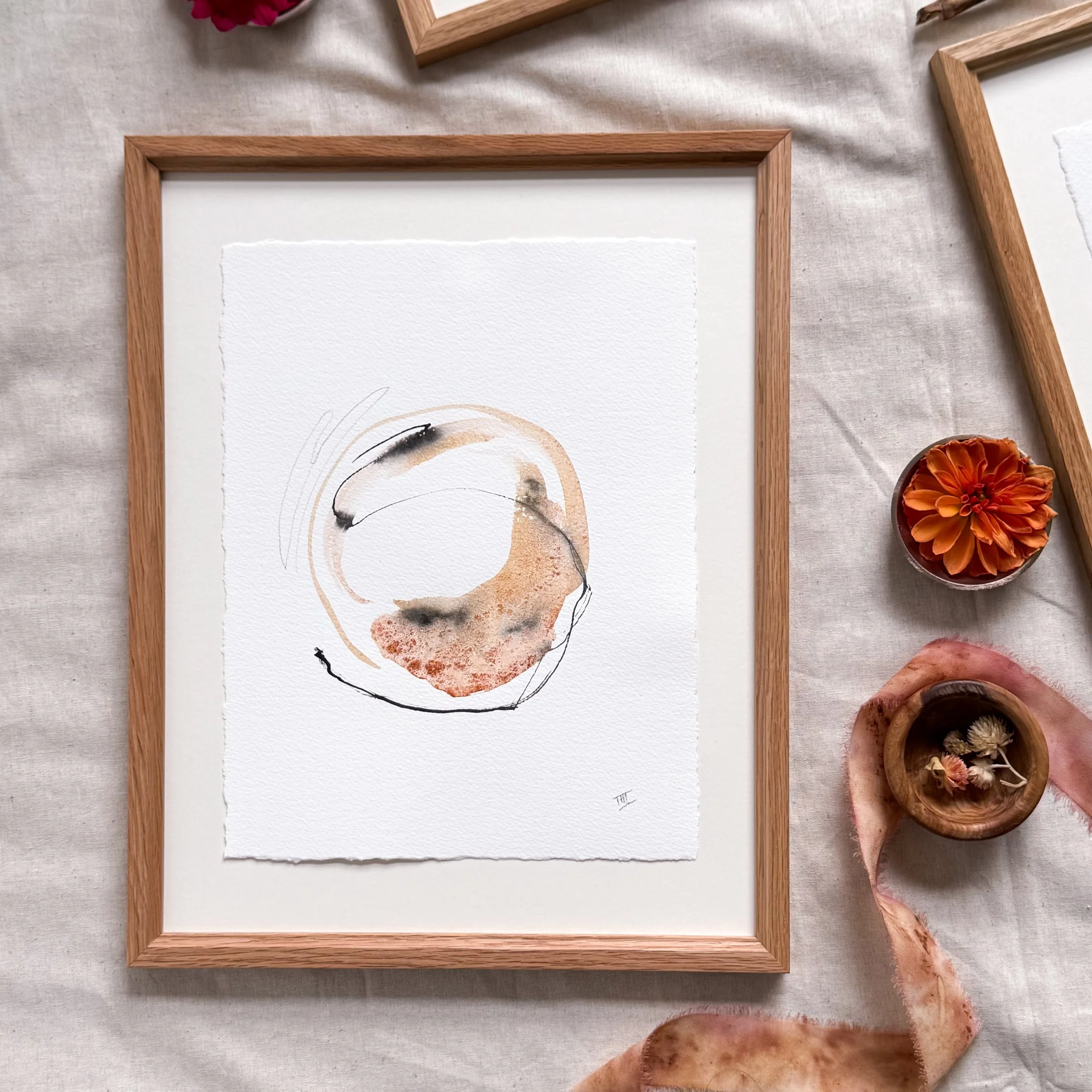 “Breath” | Framed Original Art, 12x15 | $140 - SOLD