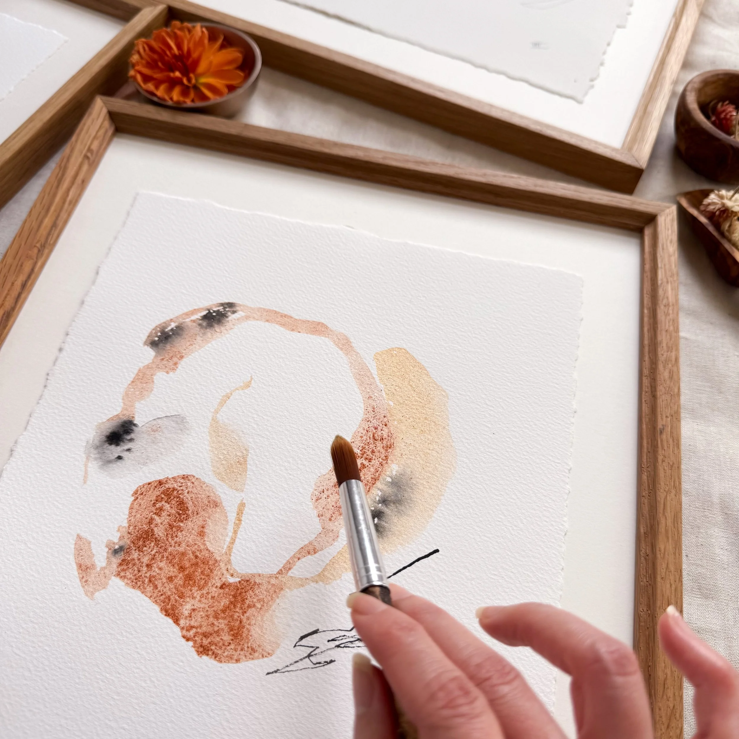 “Acceptance”  | Framed Original Art, 12x15 | $140 - SOLD