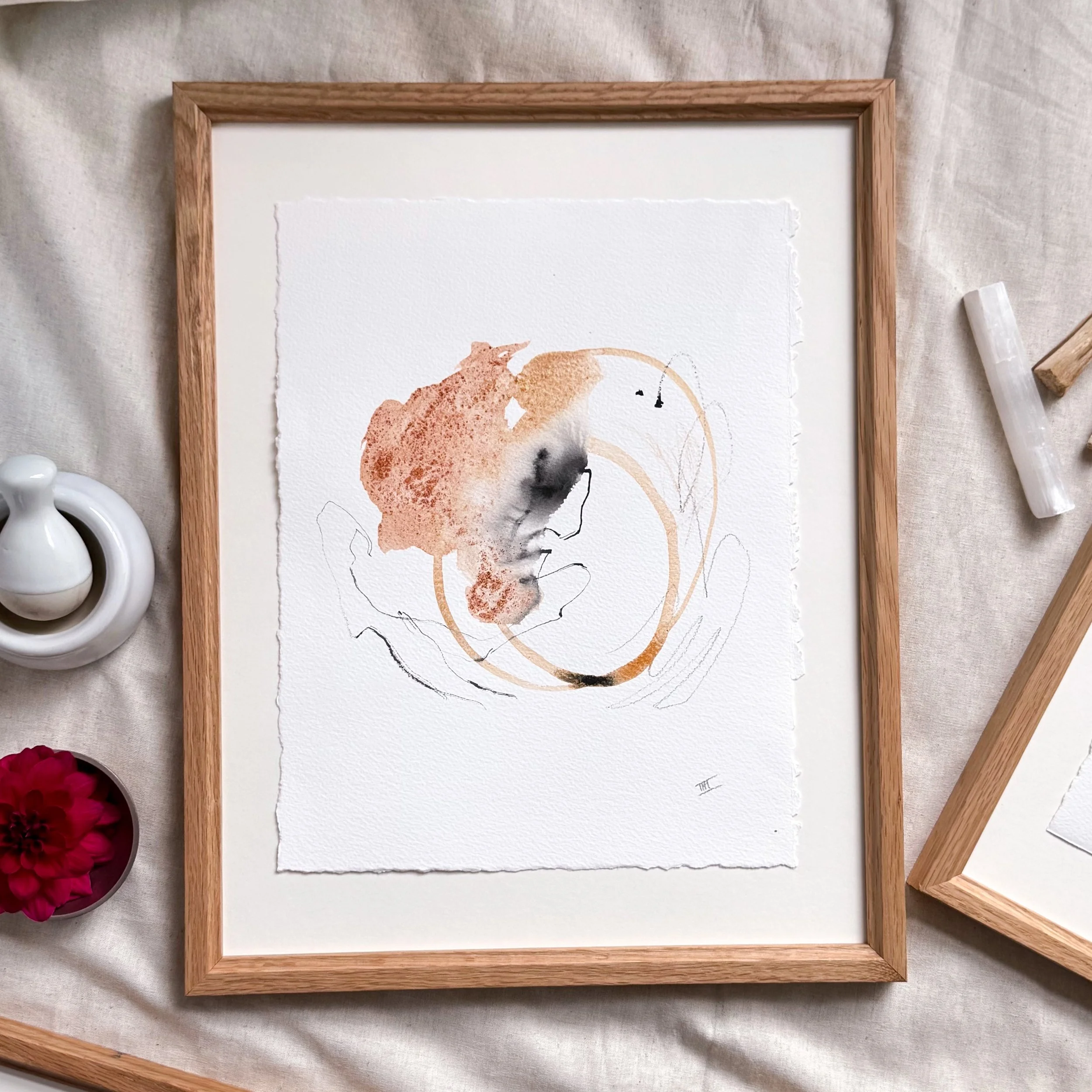 “Trust”  | Framed Original Art, 12x15 | $140 - SOLD