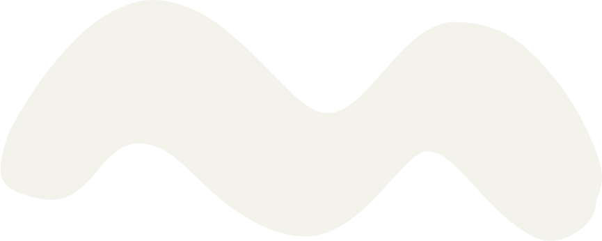 Abstract black and white wavy shape.