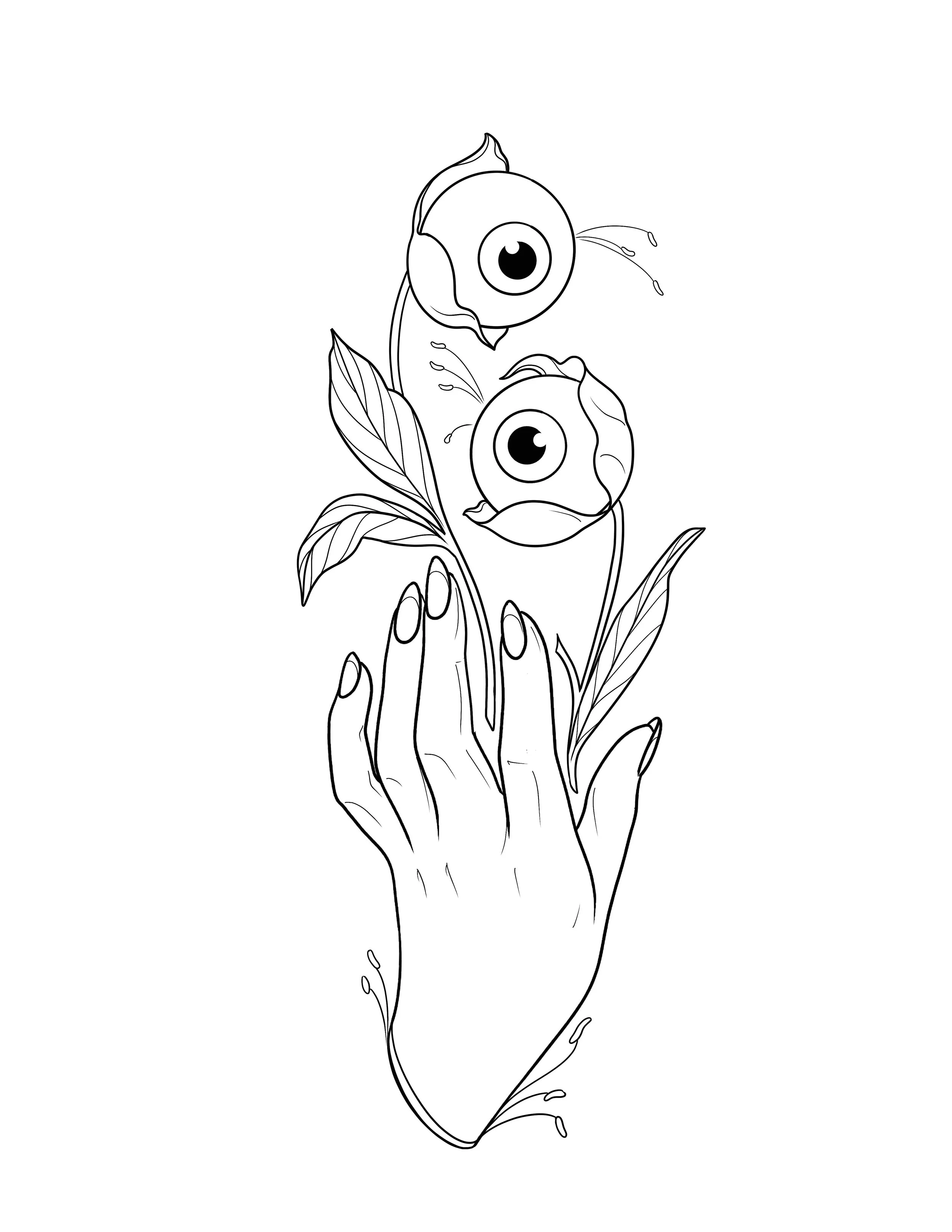 EYEBALL FLOWERS