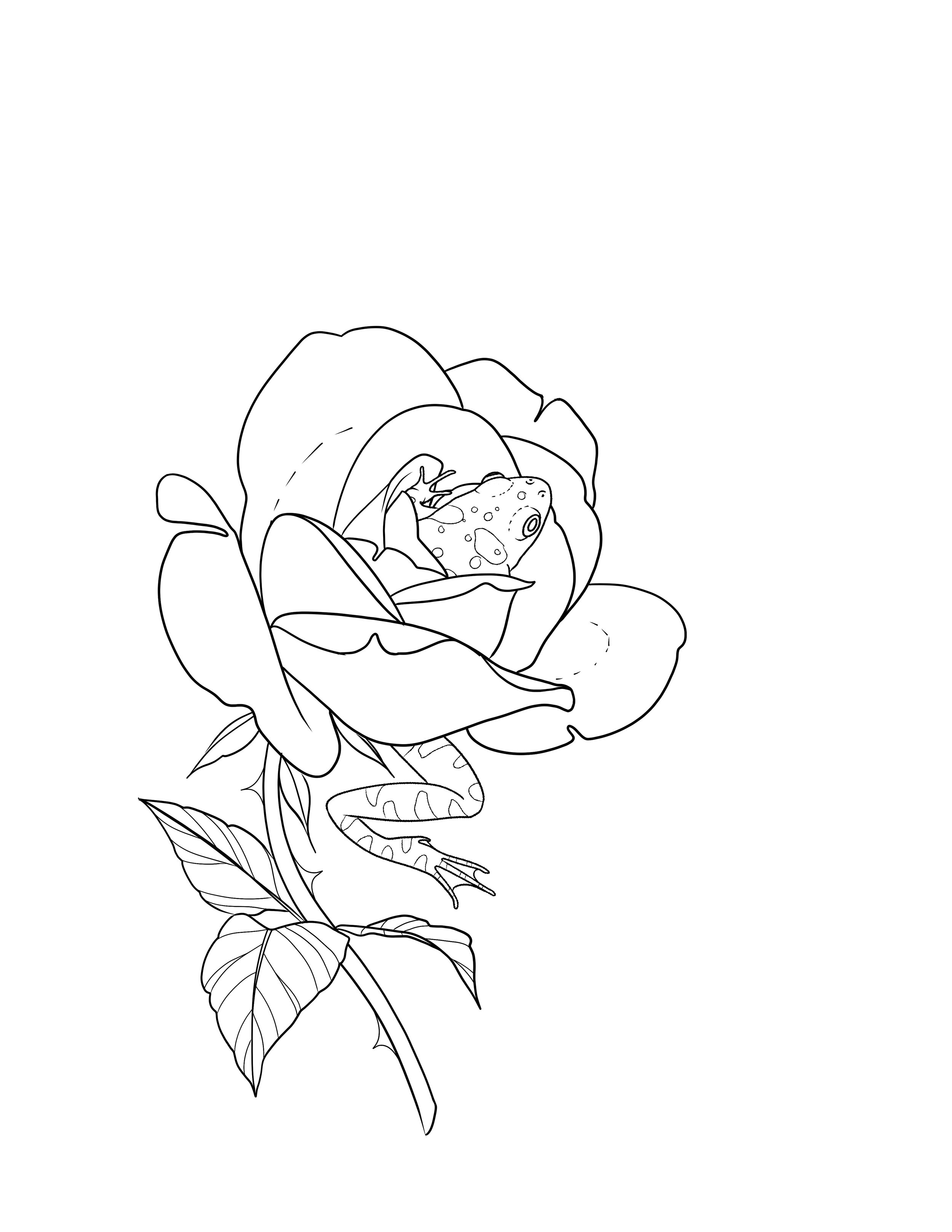 Frog Rose