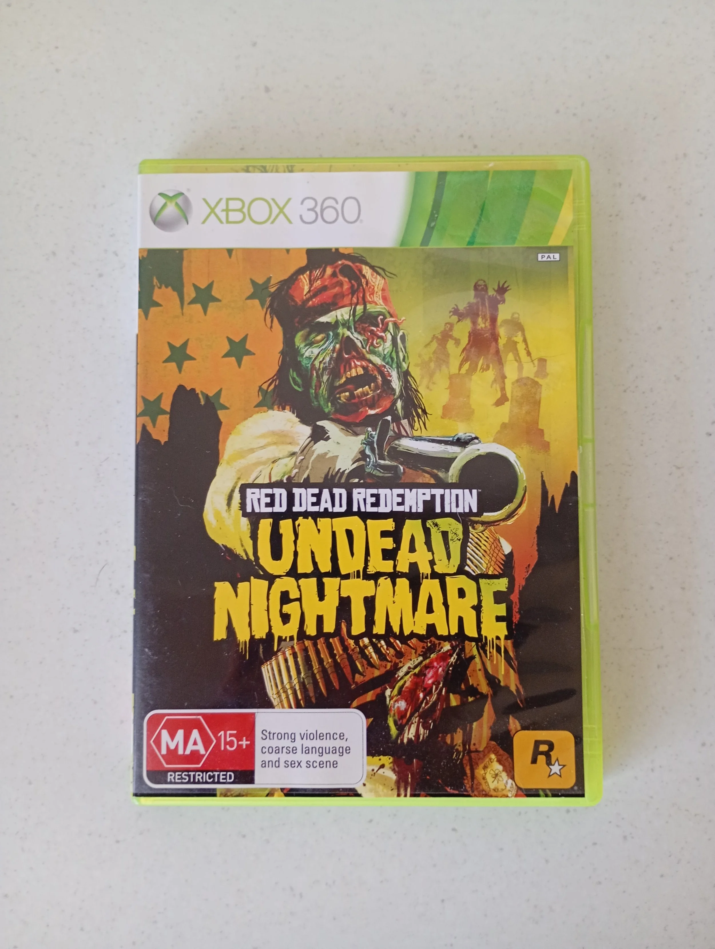 Red Dead Redemption Undead Nightmare Xbox 360 w/ Manual
