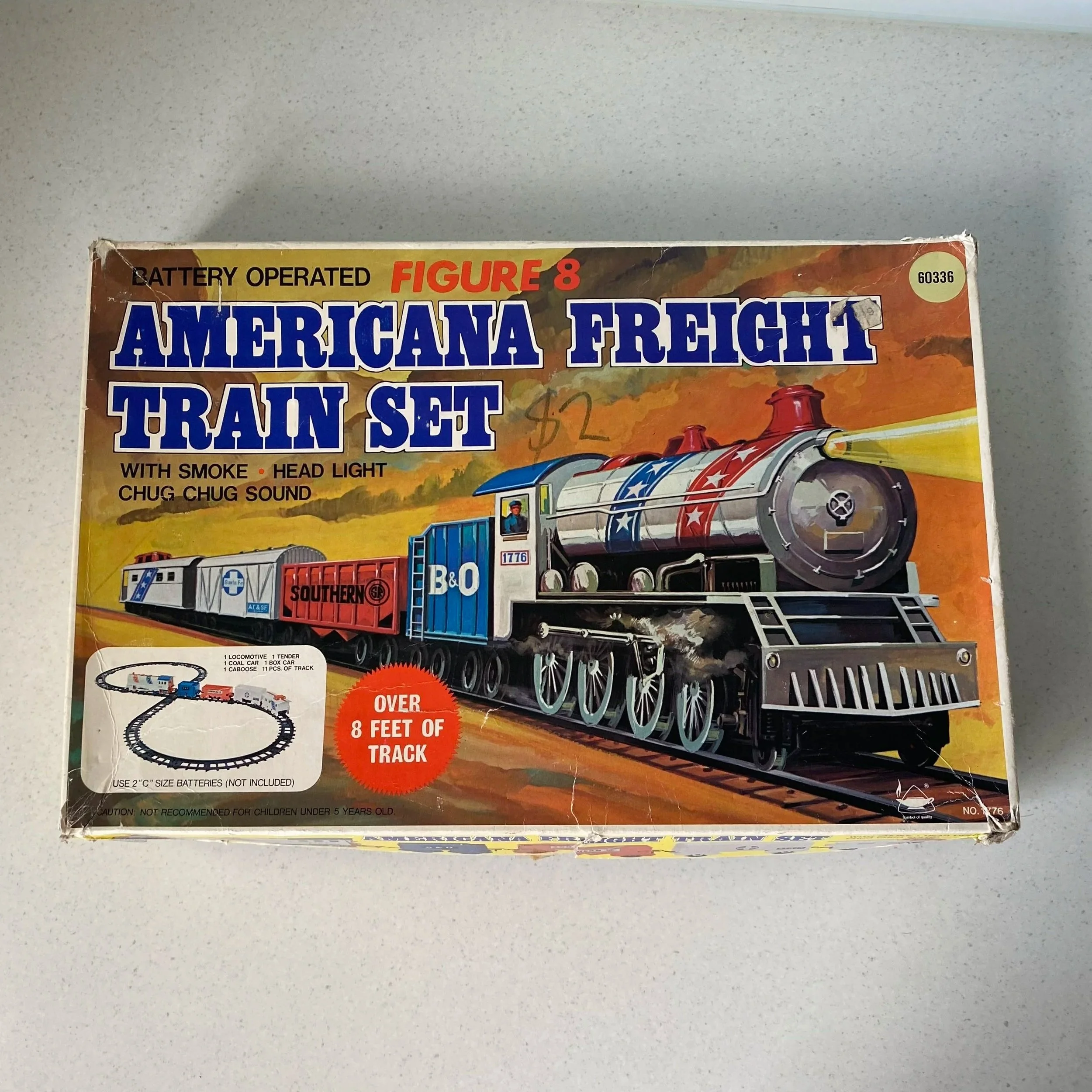 Americana Freight Train Set