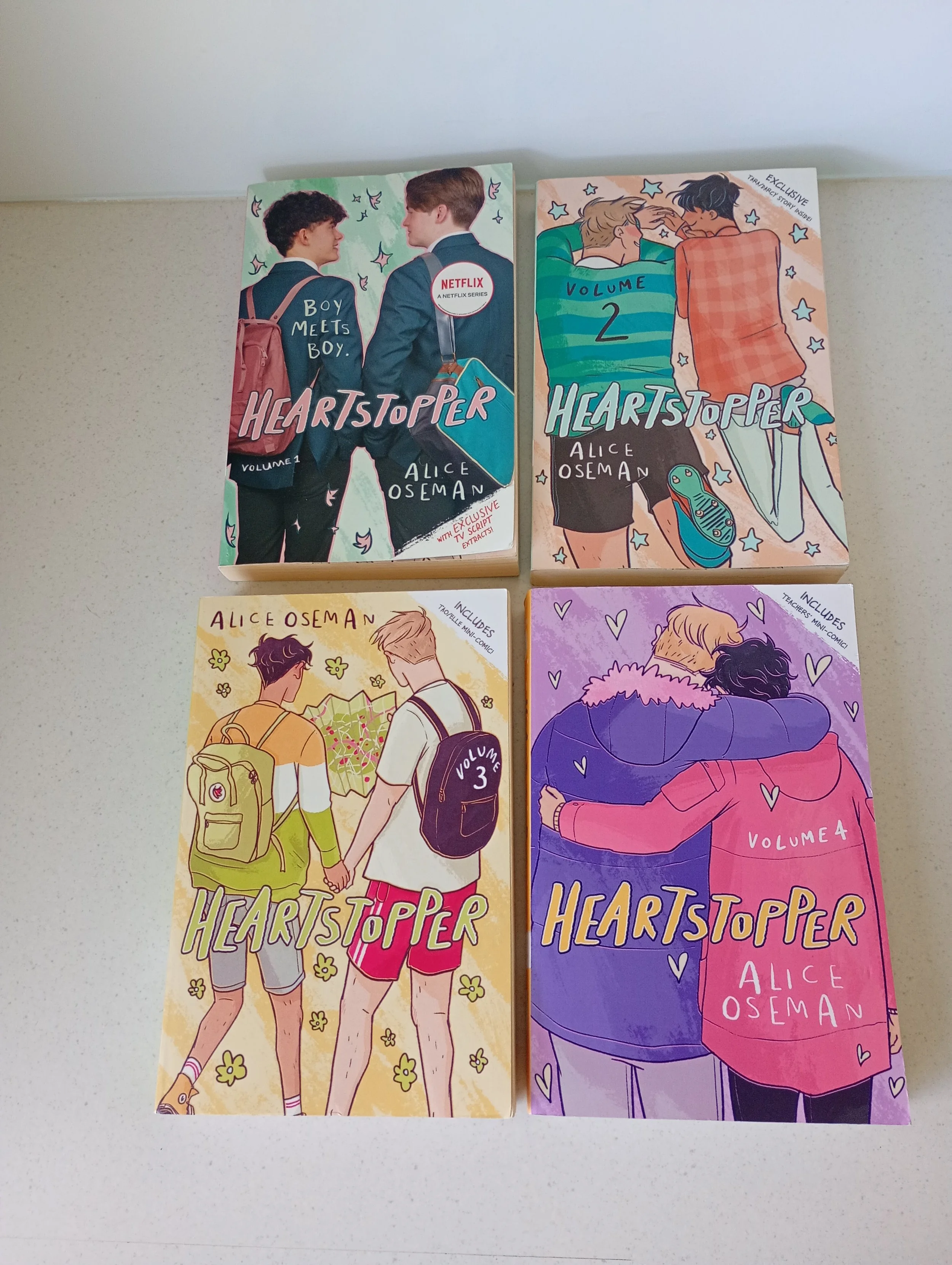 Heartstopper Books 1-4
