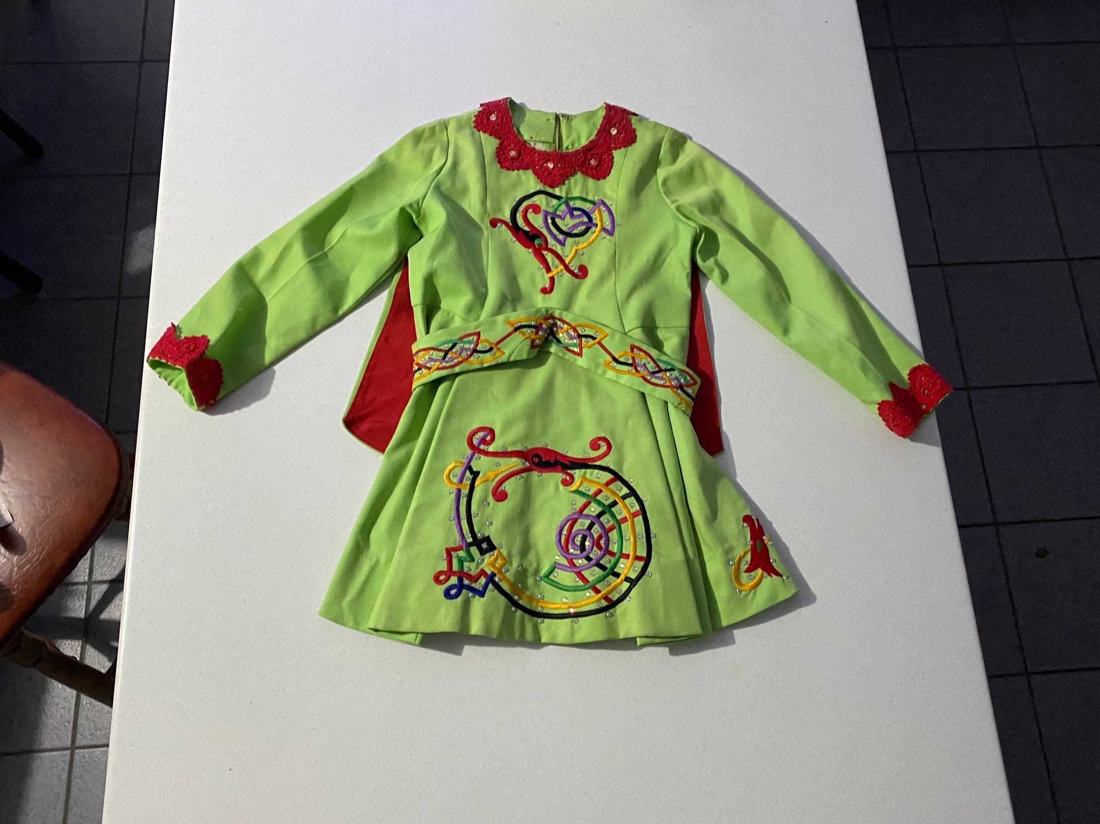 Handmade Irish Dance Kids Dress